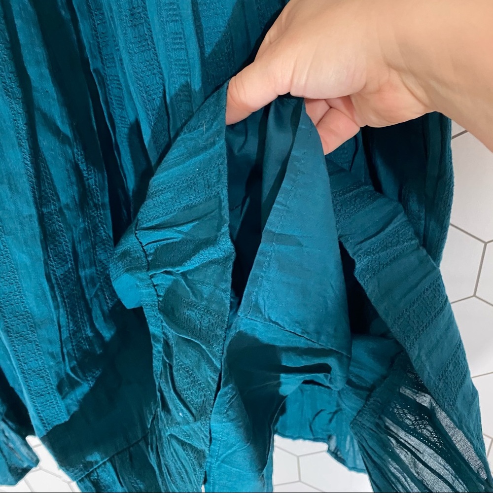 ❌SOLD❌Universal Thread | Teal Prairie Dress - Picture 8 of 8
